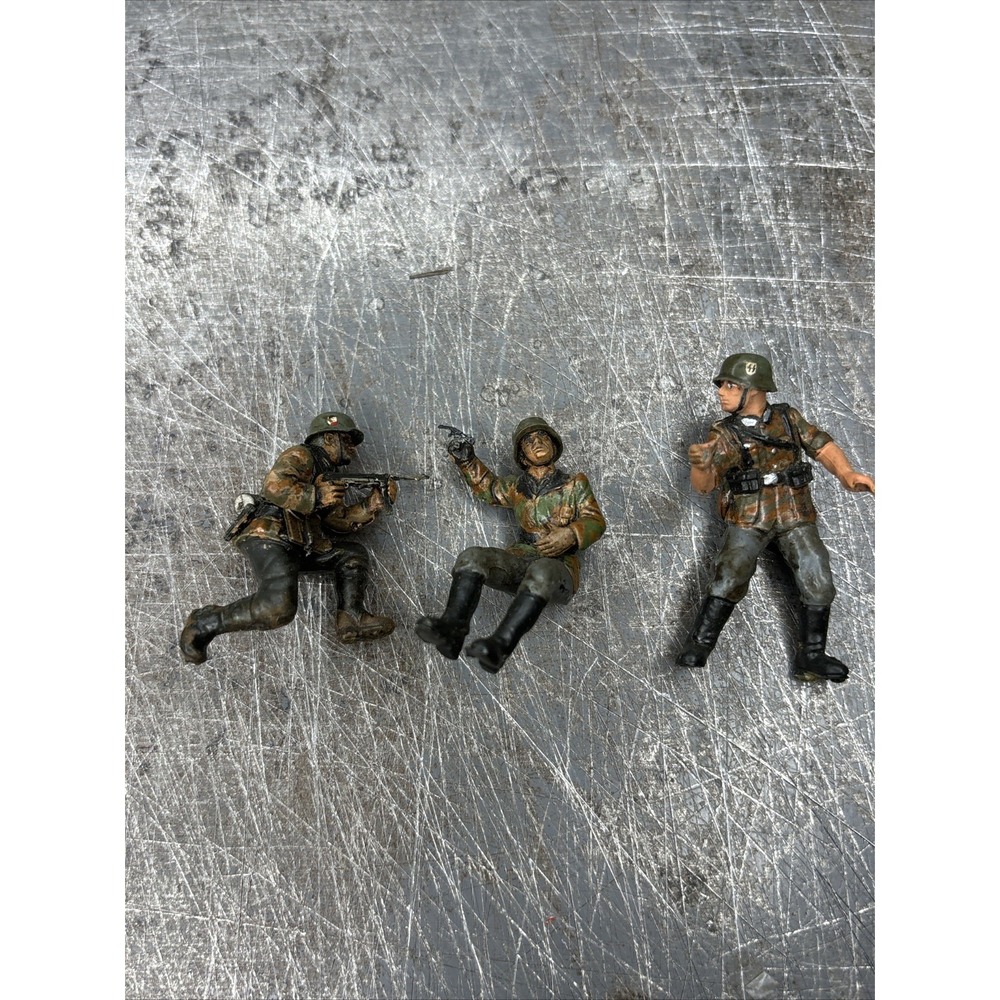 Tamiya Valor 21st‎ Century 1/35 WWII German Soldier Figures Built Painted Lot